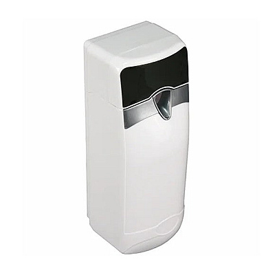 Impact Metered Aerosol Dispenser, Automatic Air Freshener Dispenser For Commercial Restrooms And Facilities, Programmable Wall-mount Unit, White And Gray, Case Of 12 (326)