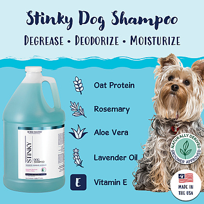 Bobbi Panter Signature Stinky Dog Shampoo, Lavender/rosemary (1 Gallon) (BP00021)