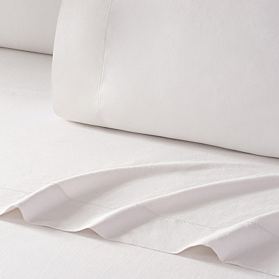 Aston & Arden Linacel Sheet Set Cali-king Grey, 4 Piece Set (SS-LNCALKG-GY)
