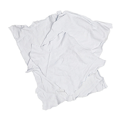Wpk - Optimal White T-shirt Wipers - New - 5lb Box (N-WPK-5)