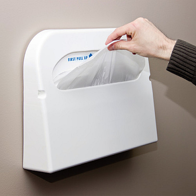 Health Gards Toilet Seat Covers, Half-fold, White, 250/pk, 20 Pks/cs, Case Of 5000 (HG-5000)