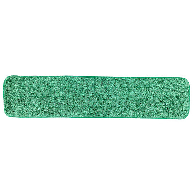Microfiber Flat Wet Mop - 24", Green, Case Of 120 (M830024G-CS)