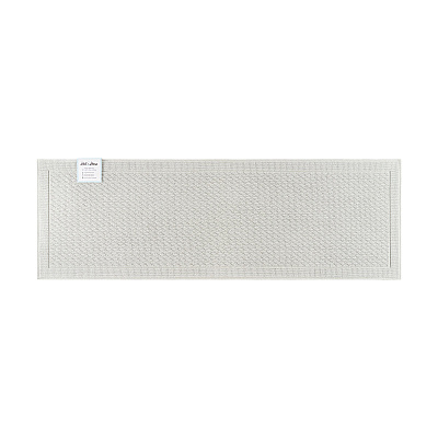Cotton Bath Mat 20x60 Light Gray, 1 Each (P-HH-BM-2060-GY)