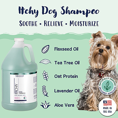 Bobbi Panter Signature Itchy Dog Shampoo (1 Gallon) Tea Tree, Lavender Oil, Case Of 4 (BP00011-CS)