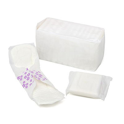 Long Super Maxi Pad, With Wings, Individually Wrapped, 12/pk, 24 Pks/cs, Case Of 288 (HS-1005/12)