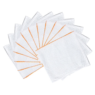 Qwick Wick Bar Mop Towel 30oz Gold Stripe, Case Of 60 (N030-G65-5DZ)