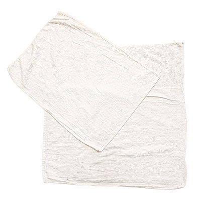 W54 Hand Towel Size Terry Wipers White 10lb Box (N-W54-10)