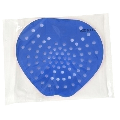 Health Gards Vinyl Urinal Screen, Dark Blue, Bubblegum, 12/cs, Pack Of 12 (03907)