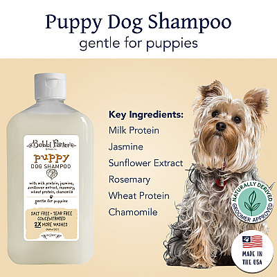 Bobbi Panter Botanicals Puppy Dog Shampoo, Rosemary/chamomile (14 Oz), Case Of 12 (BP00046-CS)