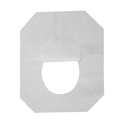 Health Gards Toilet Seat Covers, Half-fold, White, 250/pk, 20 Pks/cs, Case Of 5000 (HG-5000)