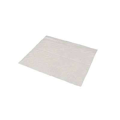 Taskbrand Oil Only Sorbent Pad, White 15x18 100 Pads/bale, Bale Of 100 (OS-MAB-P)