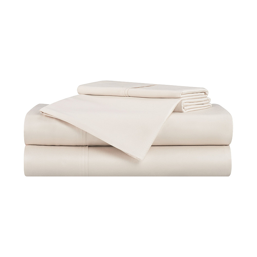 Aston & Arden Bamboo Sheet Set Cali-king Tan, 4 Piece Set (SS-BBCALKG-TN)