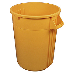 Container Gator Plus 32 Gallon Yellow, Case Of 6 (7732-16)