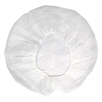 Proworks Bouffant Cap, Polyproplene, White, 21", Case Of 500 (DA-BC210)