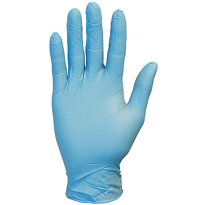Safety Zone Nitrile Powder Free 3.5 Mil Exam Gloves Blue Lrg, Case Of 1000 (GNPR-LG-1M)
