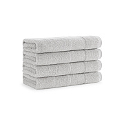 Aston & Arden Solid Turkish Hand Towel 18x32 Gray, Pack Of 4 (PNP-HT-TS1832-54-GRY)