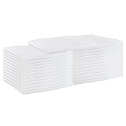 Mariposa Poly Spun Napkin 20x20 White, Pack Of 25 (PNP-NAP-W-25)