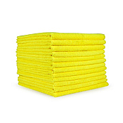 Microfiber Cloth 200 Gsm 16x16 Half-fold Yellow 12 Bg 15 Bg Cs, Pack Of 12 (MFC2001616YE)