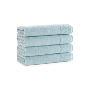 Aston & Arden Solid Turkish Hand Towel 18x32 Sterling Blue, Pack Of 4 (PNP-HT-TS1832-54-SBL)