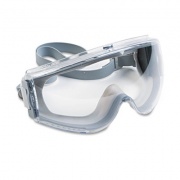 Honeywell Uvex Stealth Antifog, Antiscratch, Antistatic Goggles, Clear Lens, Gray Frame (S3960C)