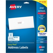 Avery Easy Peel Address Labels with Sure Feed Technology (8160)