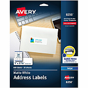 Avery Color Printing Labels (AVE8250)