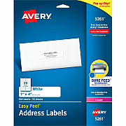Avery Easy Peel Address Labels (AVE5261)