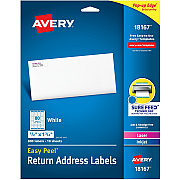 Avery Laser & Inkjet Return Address Labels (AVE18167)
