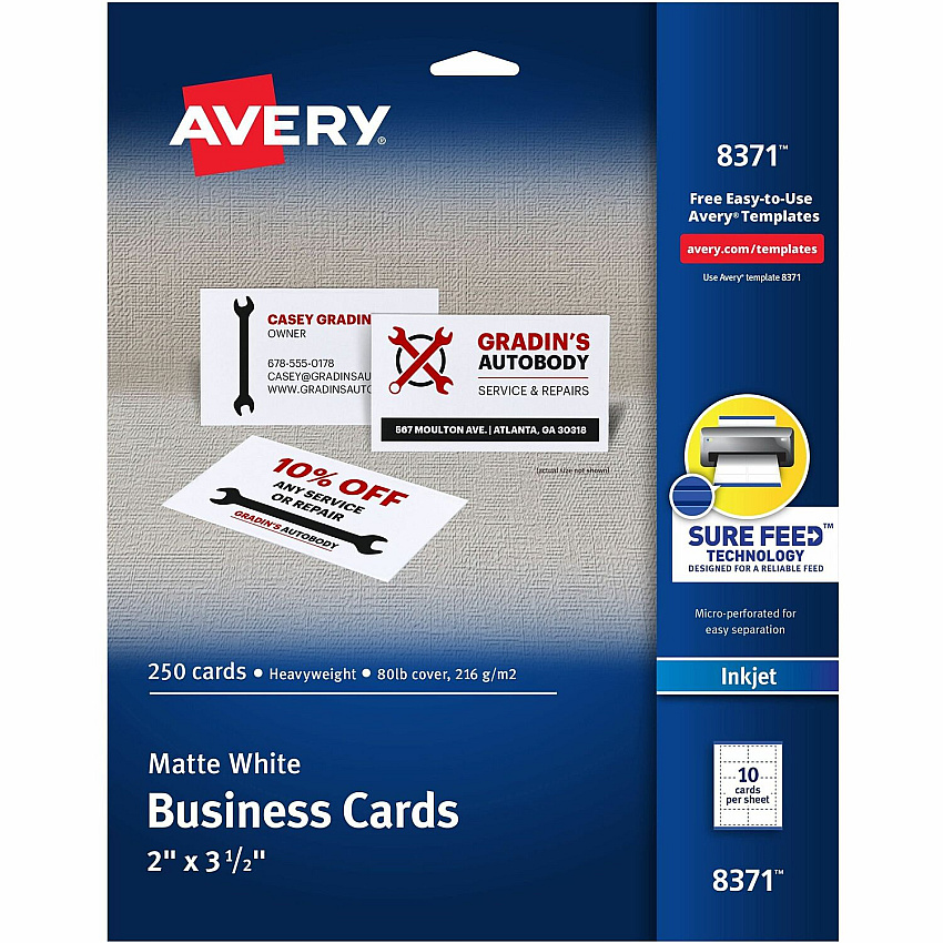 Avery Business Card (AVE8371)