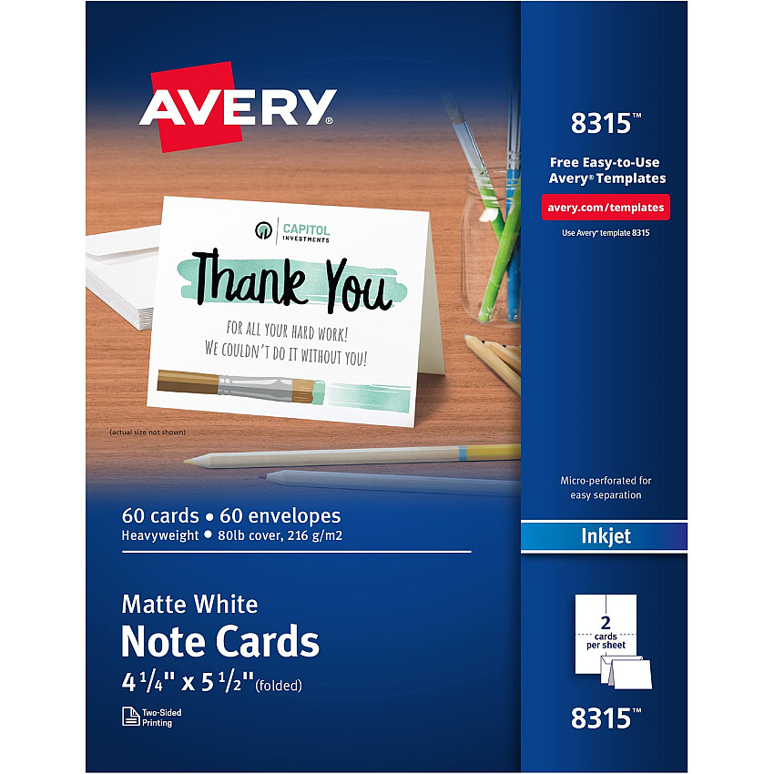 Avery Note Cards (AVE8315)
