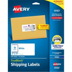 Avery TrueBlock Shipping Labels (8163)