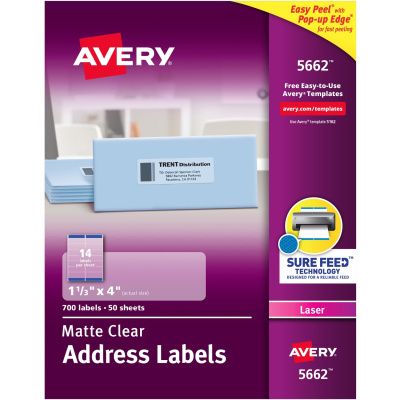 Avery Easy Peel Return Address Labels (5662)