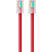 Belkin Lan Utp Cat 5e Patch Cabl 4pair; Rj45m/m (A3L79125RED)