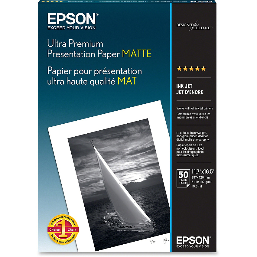 Epson Ultra Premium Matte Presentation Paper (EPSS041343)