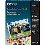 Epson Matte Inkjet Presentation Paper - White (EPSS041062)
