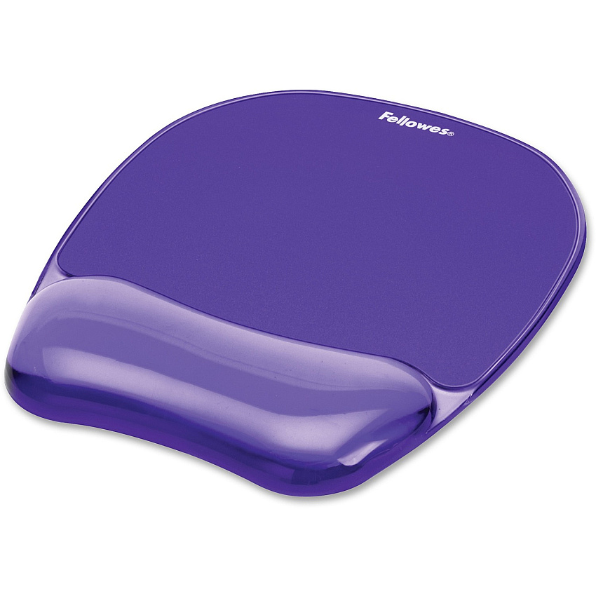 Fellowes Crystals Gel Mousepad/Wrist Rest (91441)