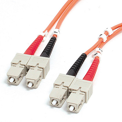 StarTech 1m Multimode Fiber Patch Cable Sc-sc (FIBSCSC1)