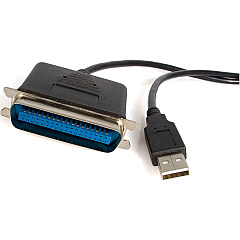 StarTech 6 Ft Usb To Parallel Printer Adapter (ICUSB1284)