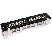 StarTech 1u 12 Port Wall Mount Cat5e Patch Panel (PANEL4512)