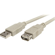 StarTech 6 Ft Usb 2.0 Extension Cable A To A M/f (USBEXTAA6)
