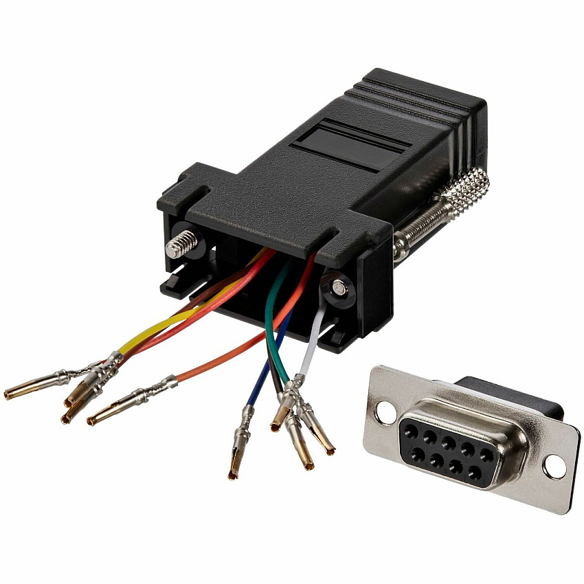 StarTech Db9 To Rj45 Modular Adapter - F/f (GC98FF)