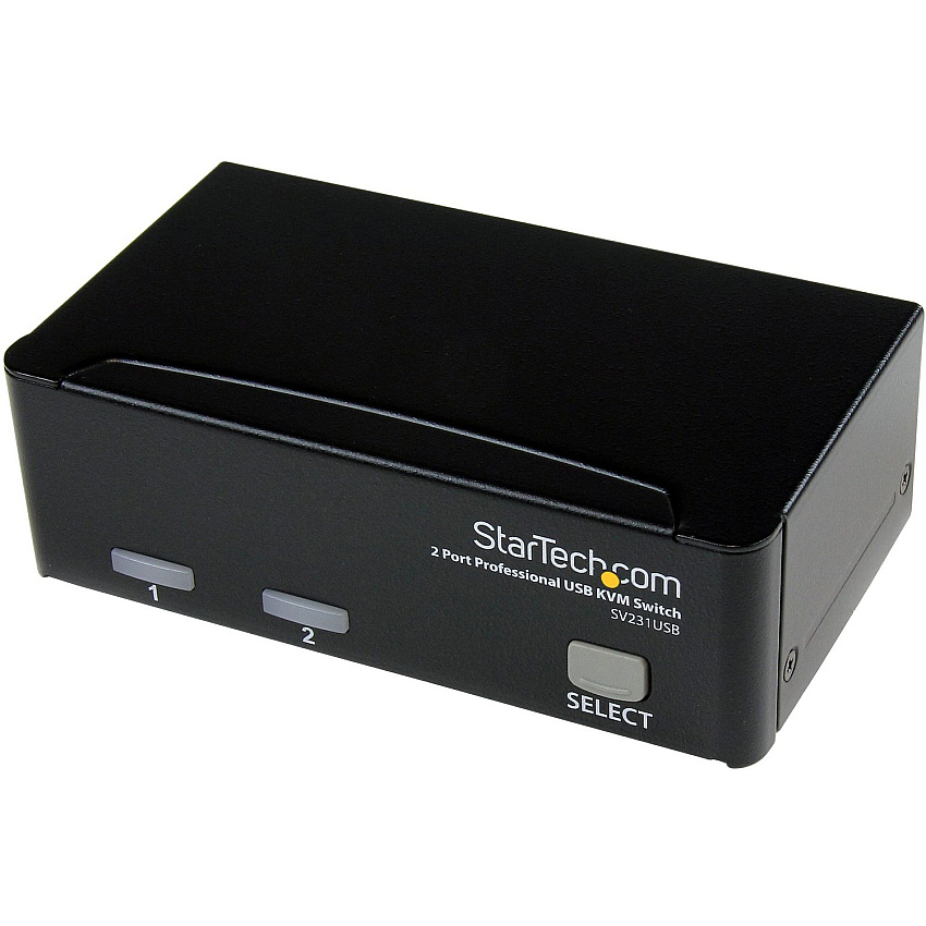 StarTech 2 Port Usb Kvm Switch Kit With Cables (SV231USB)