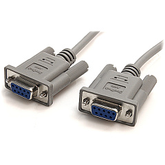 StarTech 10 Ft Db9 Rs232 Serial Null Modem Cable (SCNM9FF)
