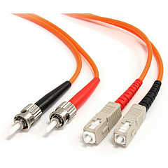 StarTech 2m Multimode Fiber Patch Cable St - Sc (FIBSTSC2)