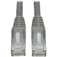 Eaton Tripp Lite Series Cat6 Gigabit Snagless Molded (UTP) Ethernet Cable (RJ45 M/M), PoE, Gray, 7 ft. (2.13 m) (N201007GY)