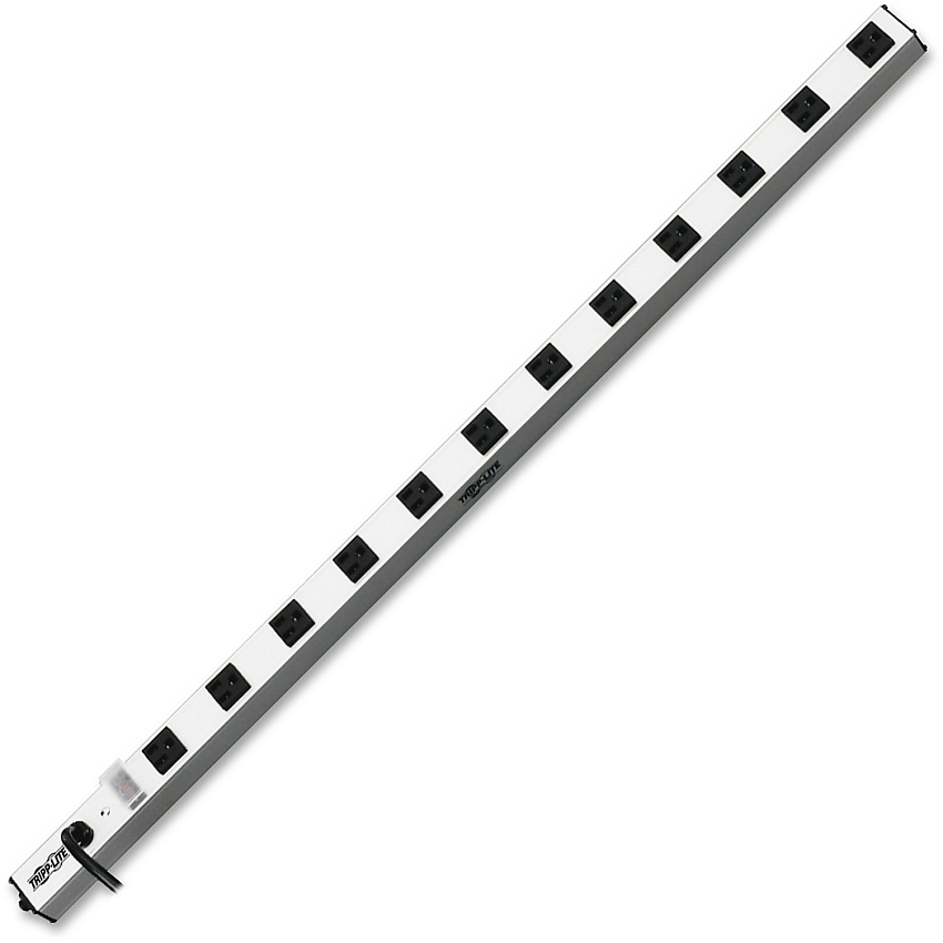 Tripp Lite 12-Outlet Vertical Power Strip, 120V, 15A, 15 ft. (4.57 m) Cord, 5-15P, 36 in. (PS3612)
