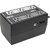 Tripp Lite 350VA 210W Standby UPS - 6 NEMA 5-15R Outlets, 120V, 50/60 Hz, USB, 5-15P Plug, Desktop/Wall Mount (INTERNET350U)