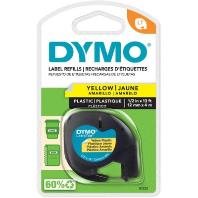 DYMO LetraTag Label Maker Tape Cartridge (91332)
