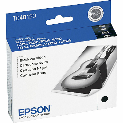 Epson 48 Original Ink Cartridge - Black (EPST048120S)