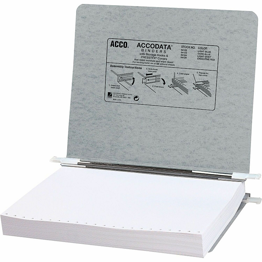 ACCO PRESSTEX Unburst Sheet Covers (ACC54124)